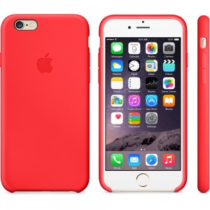iPhone 6 Silicone Case (PRODUCT) Red